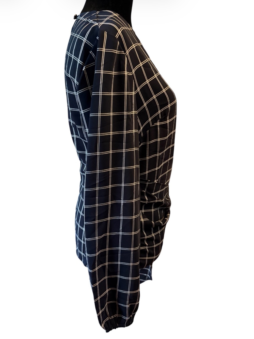Ted Baker London Toulaa Tie Waist top Dark Blue size 1 or small - Picture 5 of 10